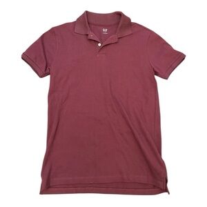 Men’s Gap XS burgundy cotton polo